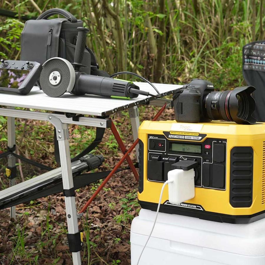 Togo　POWER　トゥーゴーパワー　ポータブル電源ADVANCE　AD1550Y_3