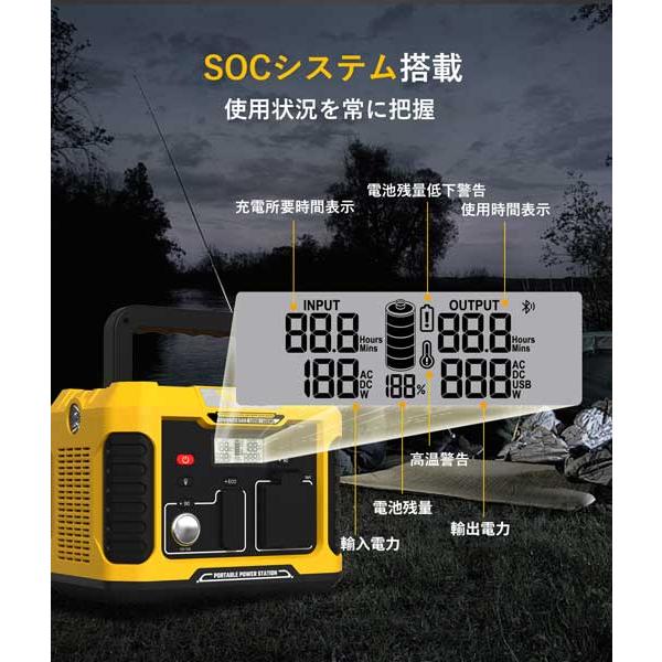 Togo POWER トゥーゴーパワー ポータブル電源ADVANCE AD500LFPの画像