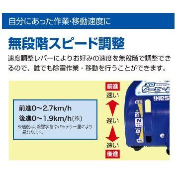 ササキ充電式除雪機オ・スーノ 新型ER-802DX 期間限定キャンペーン