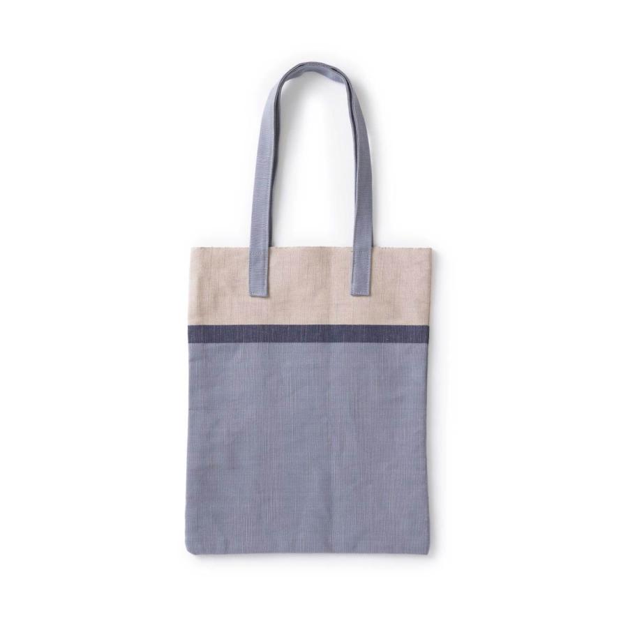 トートバッグ 小 会津木綿 青キ製織所 A01 Ts Iie Lab 通販 Yahoo ショッピング