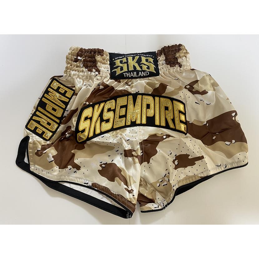 SKS EMPIRE ムエタイパンツ・キックボクシングパンツ 格闘技 迷彩柄
