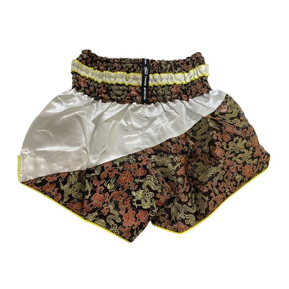 TWINS(ツインズ) ムエタイパンツ・キックパンツ 格闘技 茶色/白/和柄