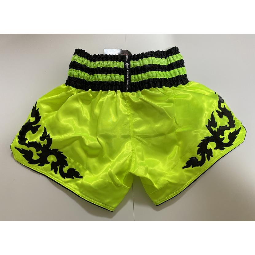 TWINS(ツインズ) ムエタイパンツ・キックパンツ 格闘技 イエロー