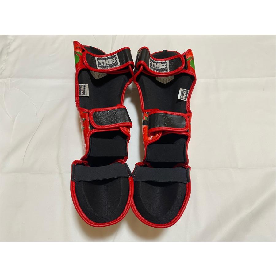 TOP KING レガース ボクシングサポーター ブラック　Sサイズ 在庫処分・超割】 トップキングボクシング TOP KING BOXING キック
