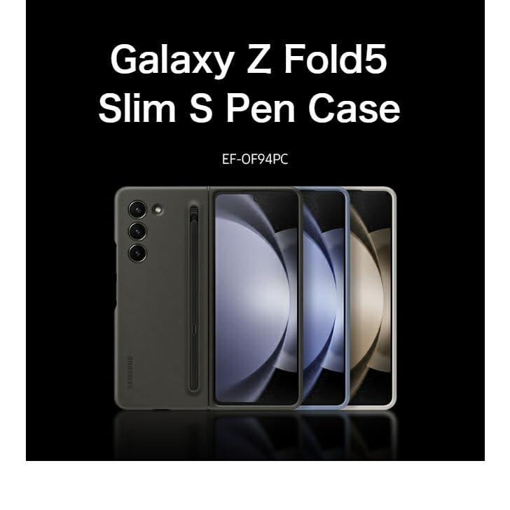 国内発送】Galaxy Z Fold5 ケース 純正 Sペン搭載 スリム Sペン ケース