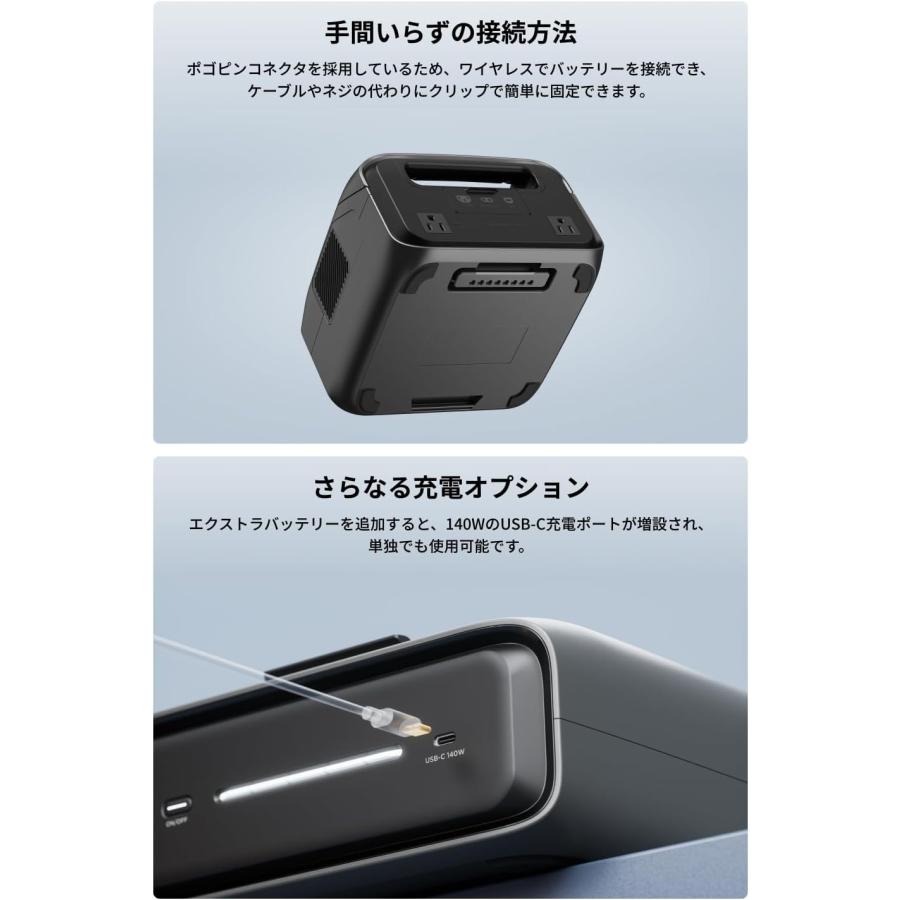 整備品】EcoFlow RIVER 3 Plus ポータブル電源とRIVER 専用エクストラ
