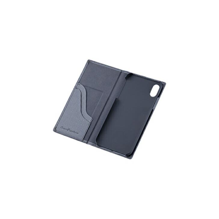 GRAMAS COLORS EURO Passione 2 Leather Case for iPhone XS Max／Metallic Navy 4589536697893｜iikakakustore｜03