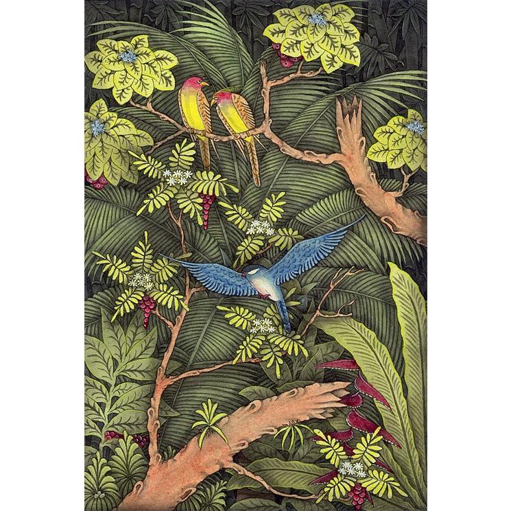 バリアート　バリ絵画　細密画 バリアート 細密画 バリ絵画