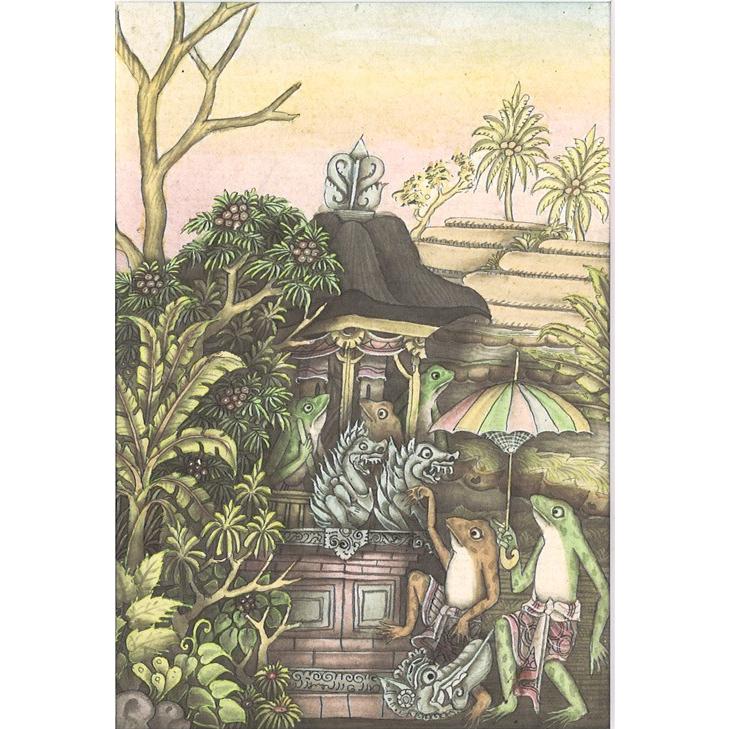 バリアート、細密画 バリ細密画の自信作が完成 | バリ絵画の専門ギャラリー「バリ