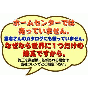 アンティークレンガ　シンフォニーライト120個送料込セット　庭 花壇 刻印 ガーデン おしゃれ すべて刻印入り耐火レンガ - 13