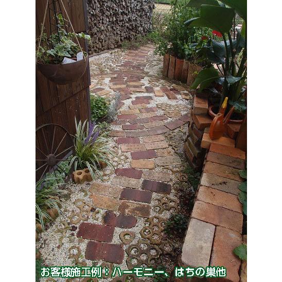 レンガ ブロック 国産 アンティークレンガ ハーモニーミックスカラー