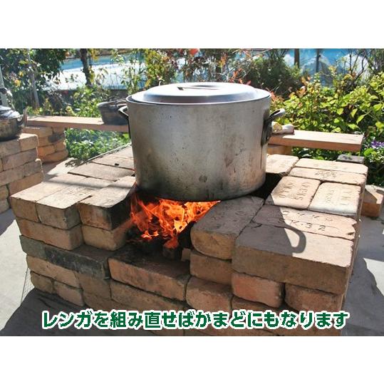 レンガ アンティークレンガ 特売品クラッシックライト 60個 送料込