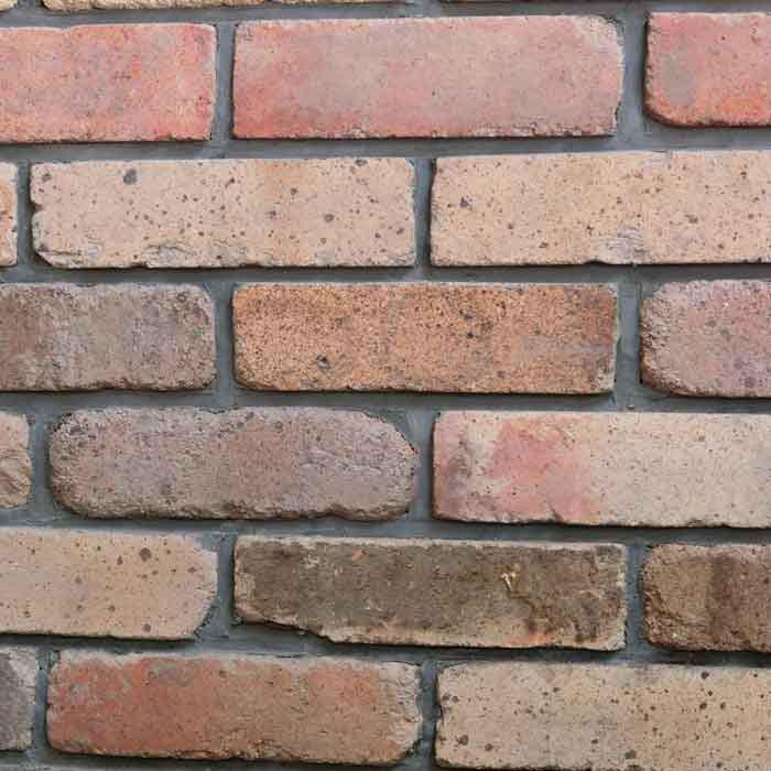 ウォールデコレーション 壁面用レンガ アンティークレンガ オレンジ 