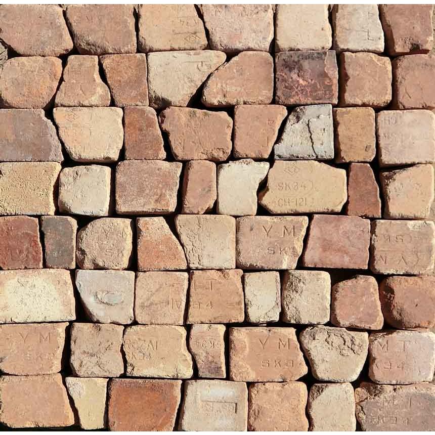 アンティーク割れレンガ 約4平米