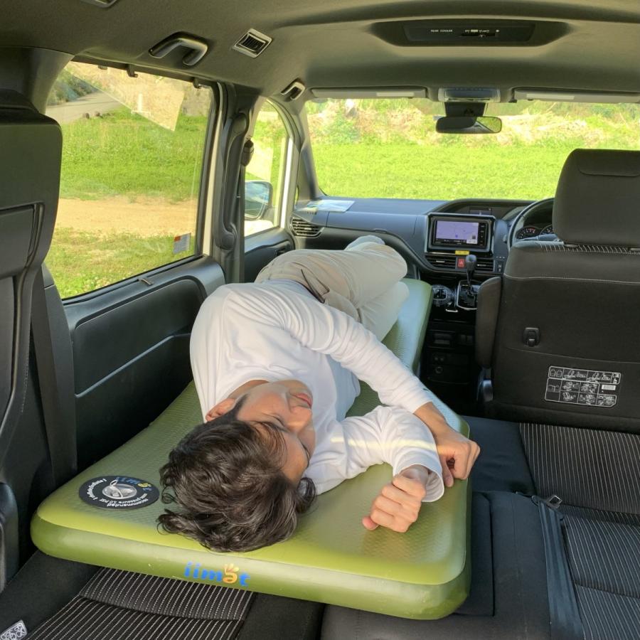 iimat 車中泊マット 幅119cm×全長187cm×厚み8.5cm ダブル エアーマット