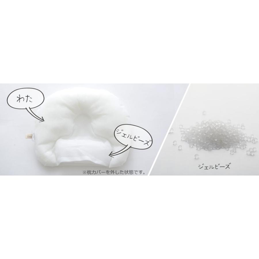 iimin ベビーピロー プレミアム　赤ちゃんの頭の形、安眠と寝心地にもこだわった枕　約 幅21×長さ27cm |  | 05