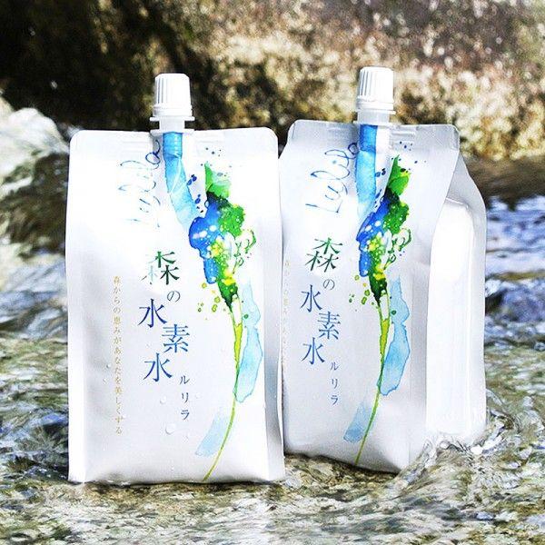 ミネラルウォーター 森の水素水 ルリラ 20本 お試し商品 : いいもん味