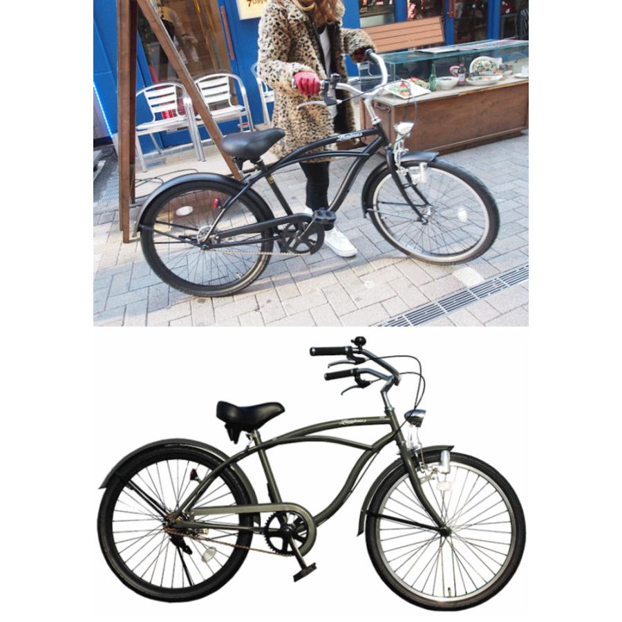 ビーチクルーザー Lupinus 24インチ マッドブラック