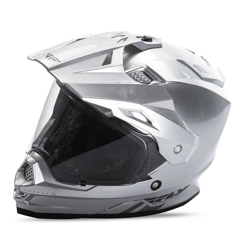 送料無料 FLY RACING TREKKER フライ トレッカー ヘルメット SILVER