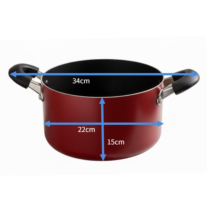 フッ素コーティング 中型鍋 ガス火・IH対応*5 楽天市場】フライパン 24cm 超深型 IH対応 ギガフッカ （ ガス火