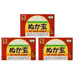 ぬか玄 粉末 3個セット 河村通夫 ぬかげん : いいもの健康 - 通販