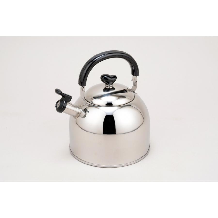 18-8ステンレス　大きな笛吹ケトル　4L