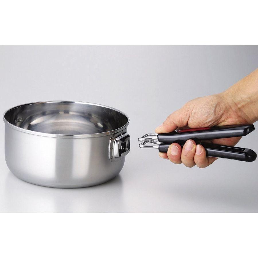 エクセレントシェフ　ワンタッチクッカー16/18/20cm　3Pセット