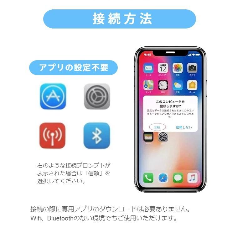 iPhone HDMI 変換アダプタ HDMI変換 ケーブル Apple Digital AV アダプター アイフォン TV モニター 高速転送 テレビに映像出力｜iimononet108｜04