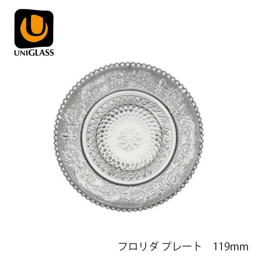 UNIGLASS ユニグラス フロリダ プレート YIOULA Glassworks ブルガリア製 ガラス皿 | 