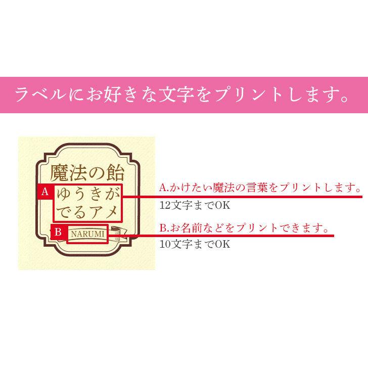 魔法の飴 工場 キャンディー 飴 キャンディ 文字入れ 名入れ