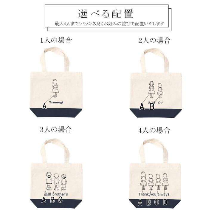 エコバッグ 帆布 布 オリジナルバック シルエットトートバッグ
