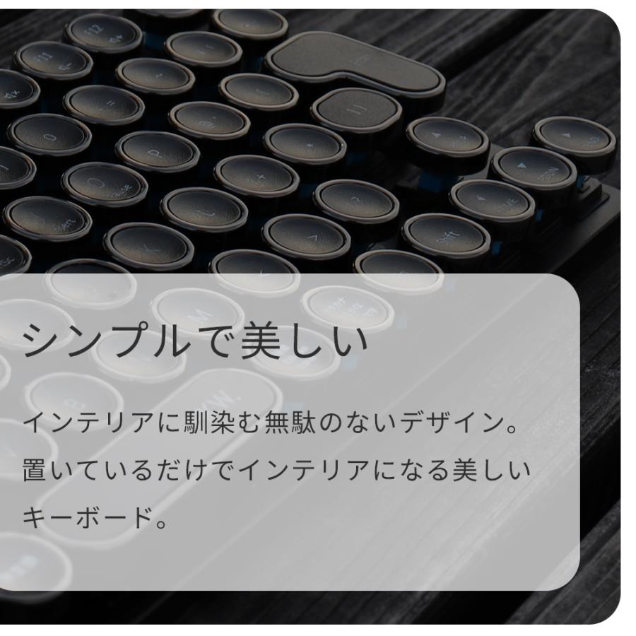 HKW タイプライター風キーボード タイプライター風キーボード 有線 HKW メカニカルキーボード