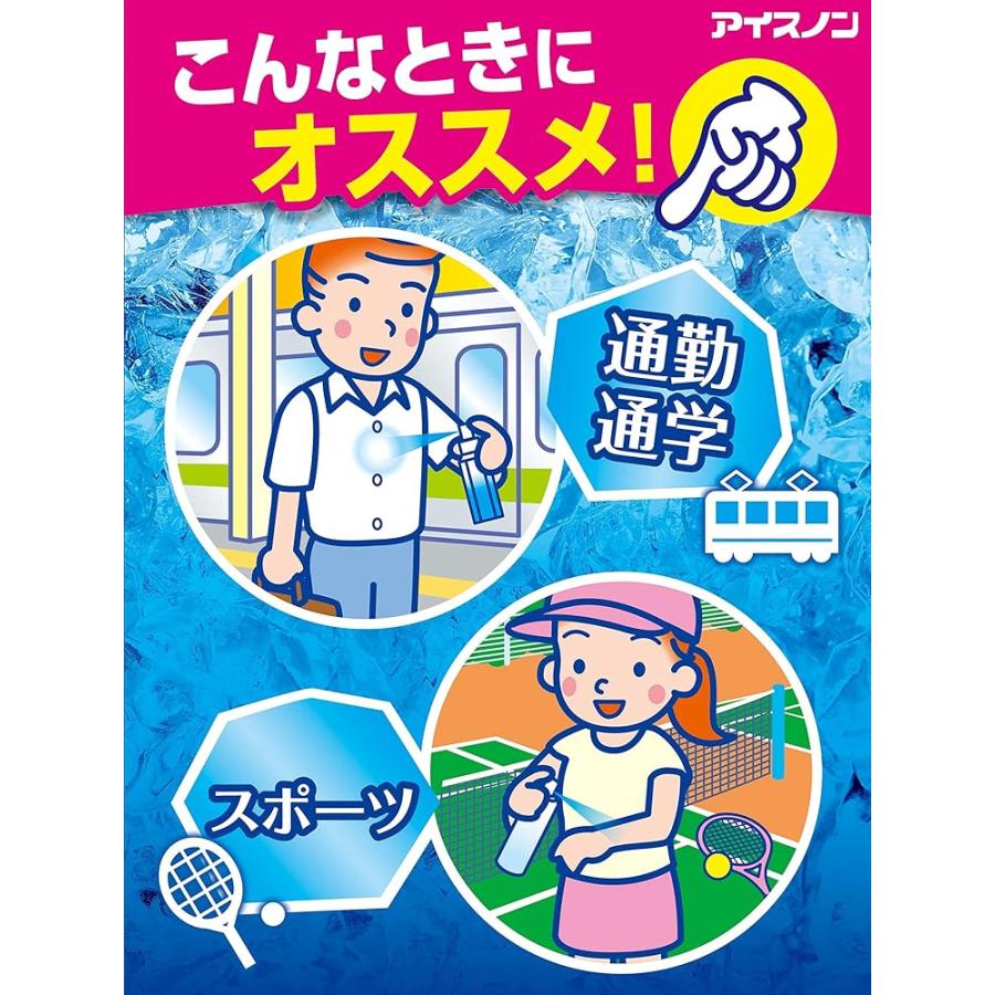 アイスノン シャツミスト エキストラミントの香り 大容量つめかえ用 280mL 冷却スプレー 衣類用｜iine-shop｜05