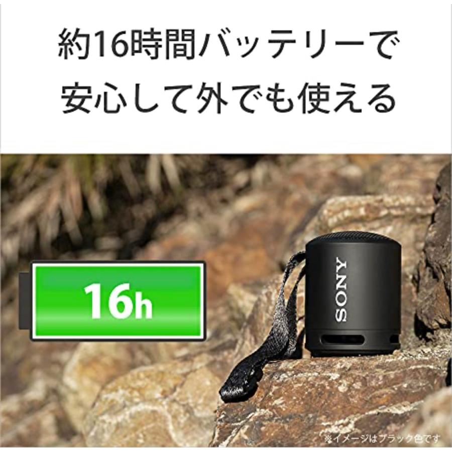 ソニー SONY ブルートゥーススピーカー ブラック SRS-XB13 BC 防水 Bluetooth対応｜iine-shop｜06