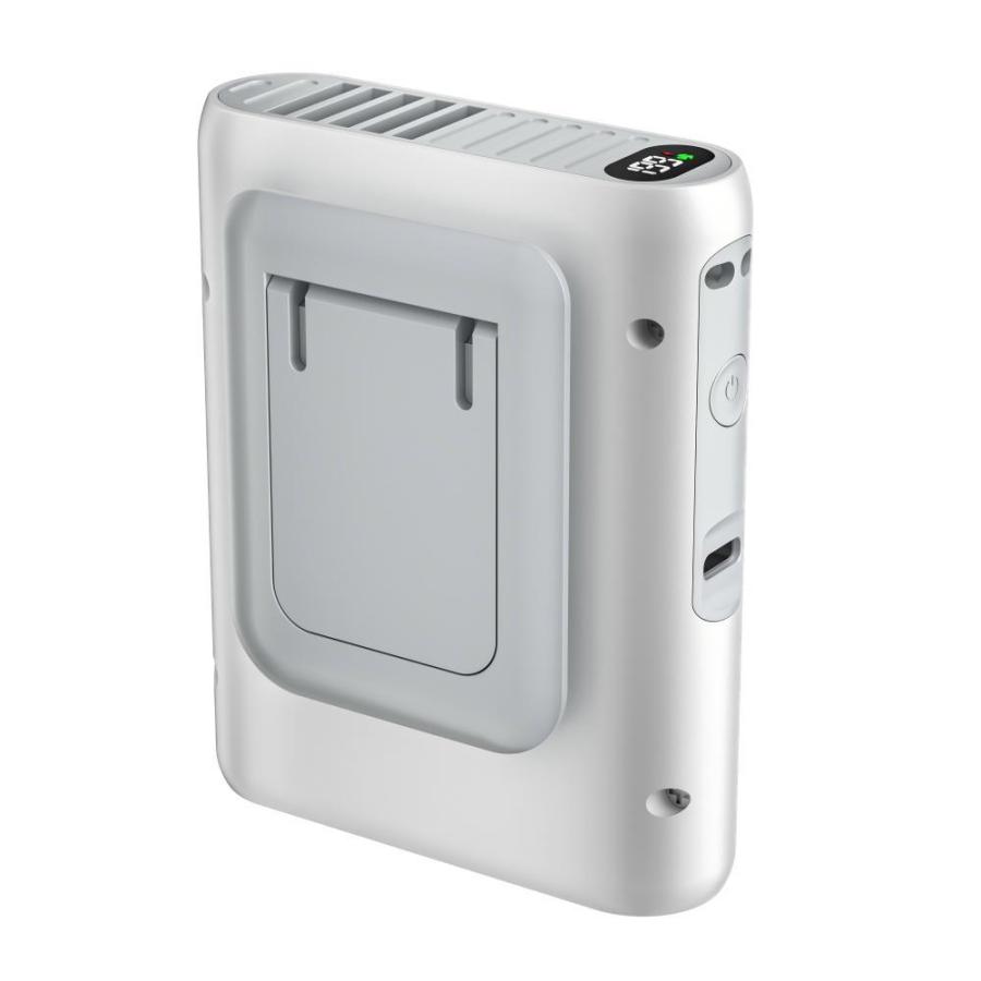 腰掛け扇風機 腰掛けファン ベルトファン 扇風機 4way 8000mAh 瞬間