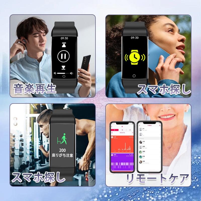 「パルス理学療法」スマートウォッチ 日本製センサー 通話機能 心電図ECG+PPG 血圧/糖測定 尿酸 血中脂質 体温測定 血中酸素 心拍数 睡眠管理 着信通知 爆買の画像
