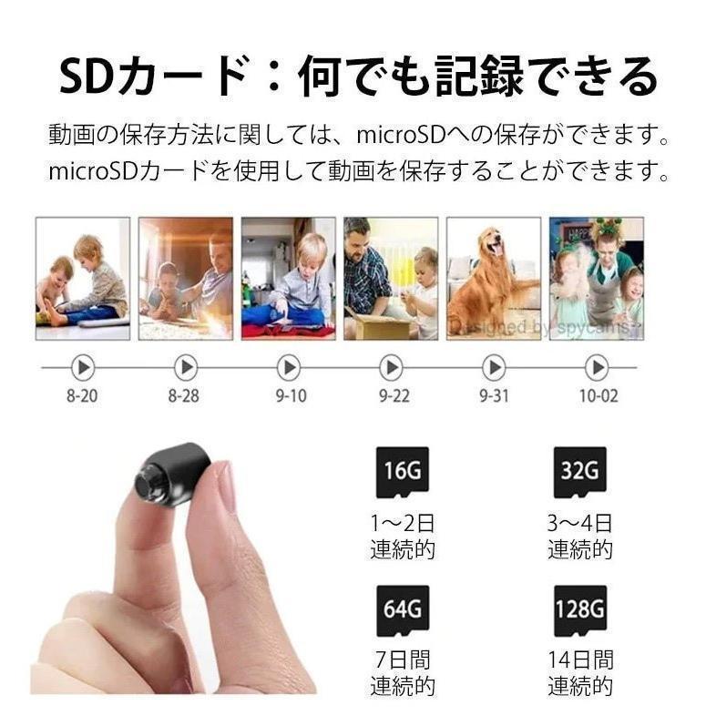 防犯カメラ 小型 WiFi必要 監視カメラ 遠隔確認機能付き スマート
