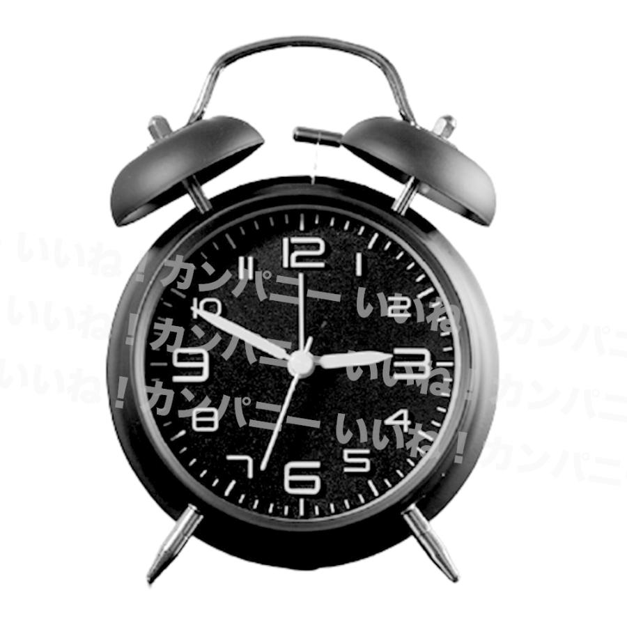 目覚まし時計 大音量 こども アナログ 起きれる おしゃれ レトロ 卓上