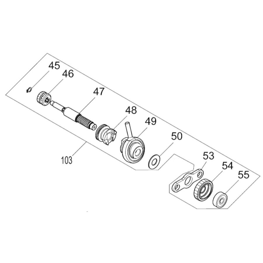 マキタ makita 18V 18mm 充電式 ハンマドリル HR182DZKV 用 カム