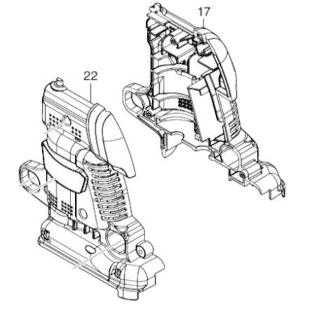 マキタ makita 18V 300mm 充電式 生垣 バリカン MUH307DZ 用 モータ