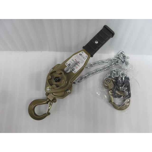 中村商店 ゴールド レバー ホイスト 0.8t 246691 工事 現場 建築 建設