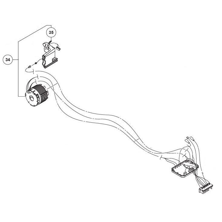 HiKOKI ハイコーキ 18V コードレス 丸のこ C1806DB 用 ステータ