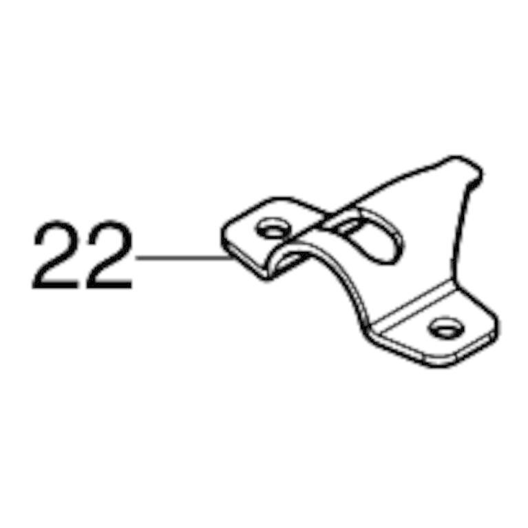 マキタ makita 40Vmax 充電式草刈機 MUR013GZ用プロテクタクランプ