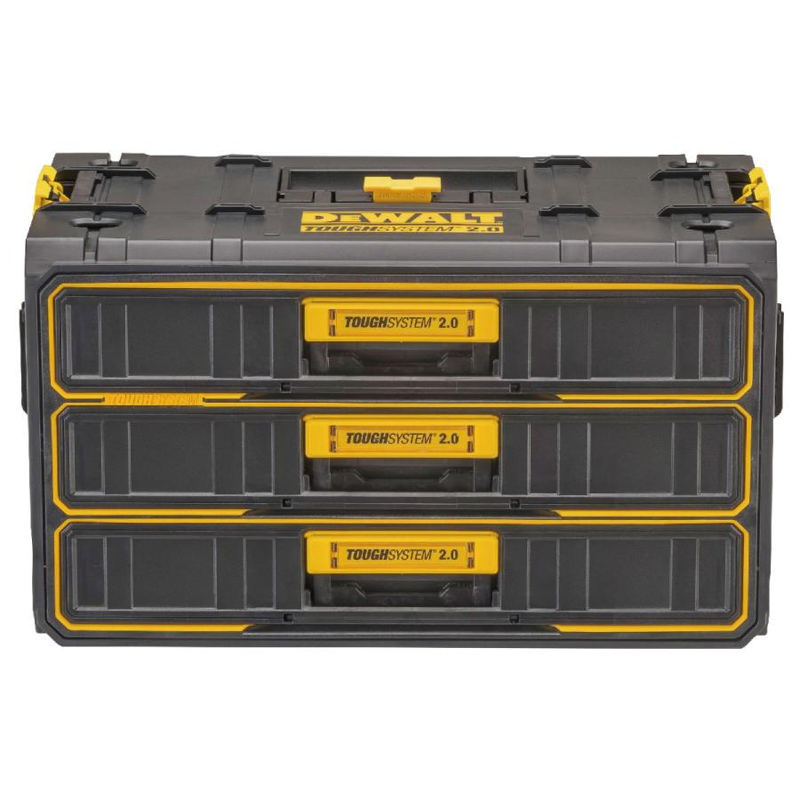 DEWALT デウォルト タフシステム2.0 3段引き出しチェスト 品番