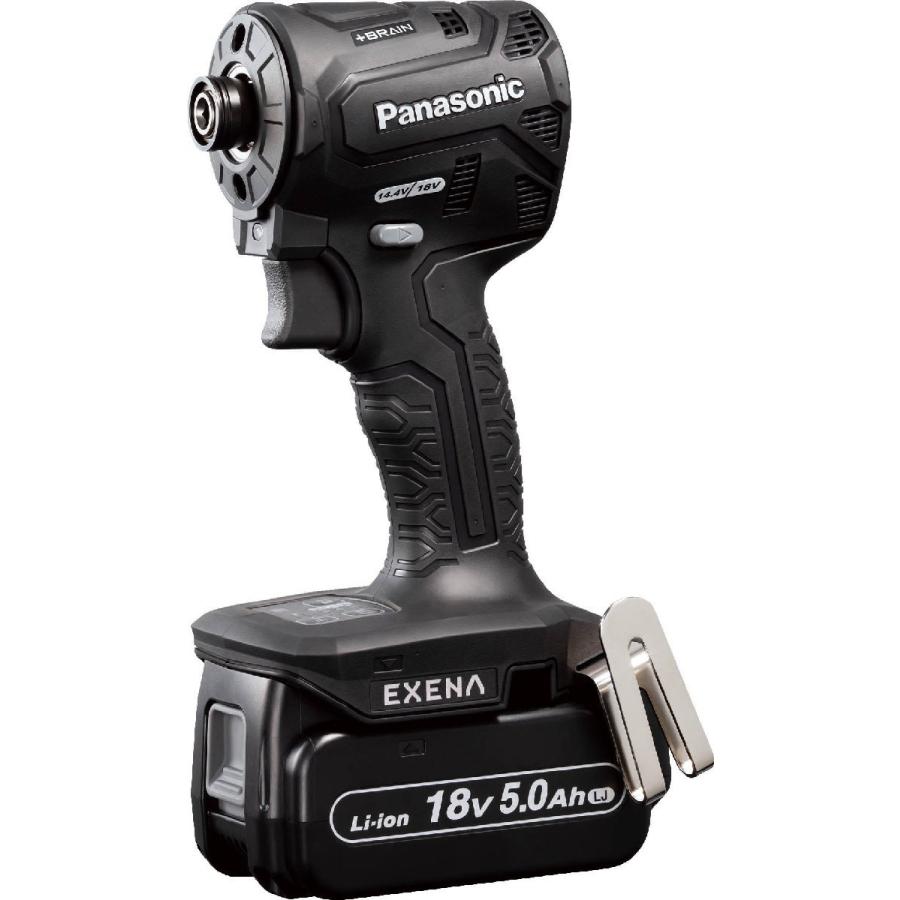 パナソニック Panasonic 18V 5Ah インパクト ドライバー (黒 パナソニック Panasonic 18V 5Ah インパクト ドライバー (黒