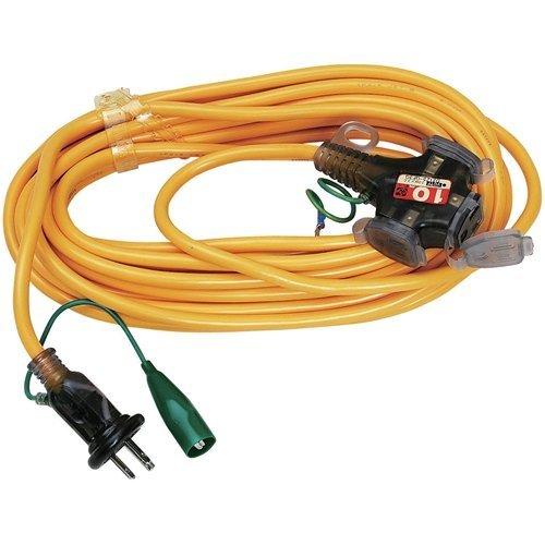 ハタヤ HATAYA 3芯 延長 コード 10M SX-103K キイロ 安全性が高い