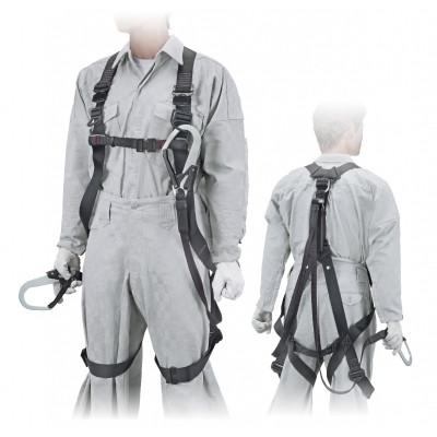 タジマ tajima ハーネス GS 平ロープ ダブルL1 セット 黒 M A1GSMFR 