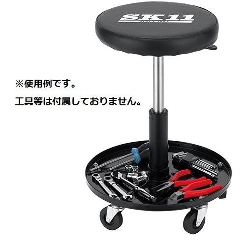 藤原産業 SK11 昇降式 ローラー シート SRS-103B 作業 椅子 整備 藤原産業 SK11 昇降式 ローラー シート SRS-103B 作業 椅子 整備
