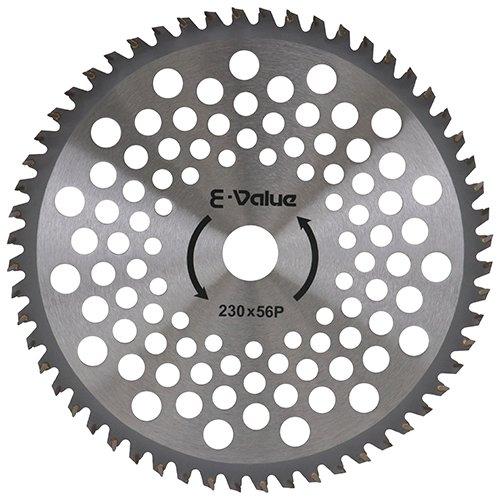 藤原産業 E-Value 山林用 チップソー 230mmx56P 刈払作業 用 チドリ刃