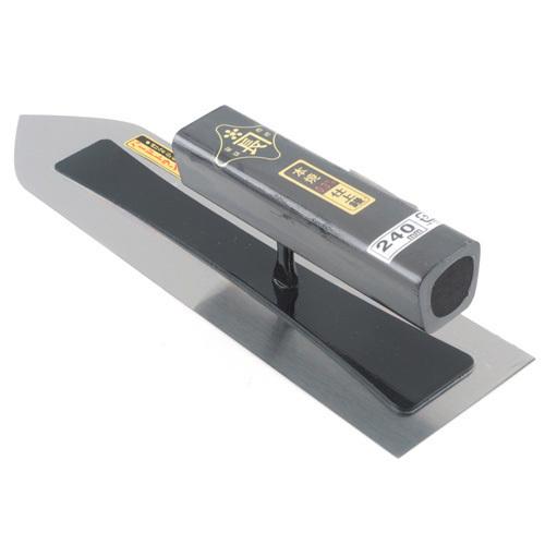 藤原産業 金長 仕上 鏝 本焼０ ３ 黒塗 角柄 240mm 壁塗り の 仕上げ 塗り用 鏝 左官 職人 道具 壁 こて 建築 建物 土木 建設 いいね道具ヤフーショッピング店 通販 Yahoo ショッピング